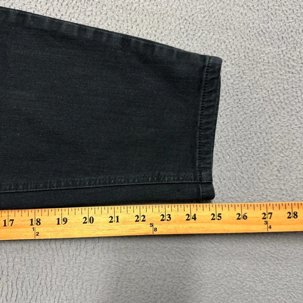Lane Bryant Jeans Womens 18 Black Ankle Slim Stretch High Rise Stretch Denim